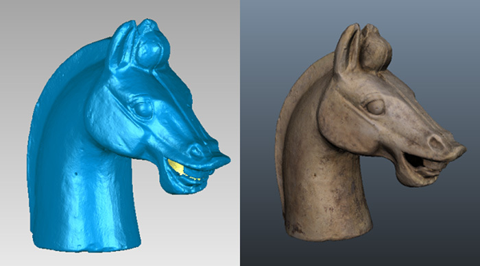 智能光學追蹤掃描儀在文博領(lǐng)域的應用