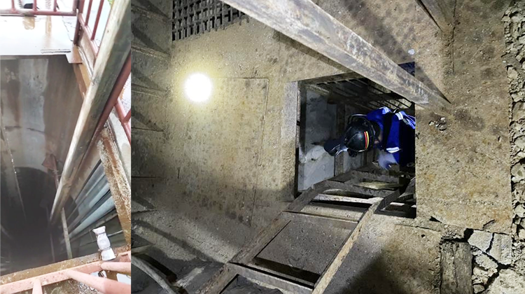 RigelSLAM三維掃描豎井建模測繪