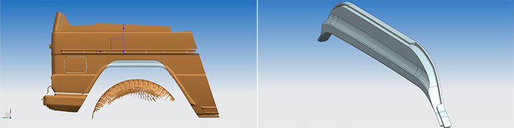 汽車輪眉三維掃描逆向數(shù)據(jù) 汽車輪眉三維掃描逆向數(shù)據(jù)