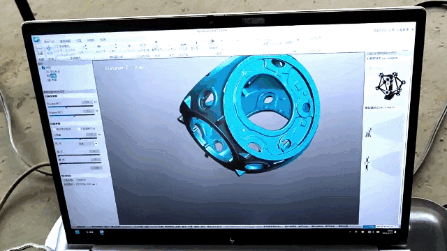 風(fēng)電輪轂3D外形尺寸數(shù)據(jù)分析