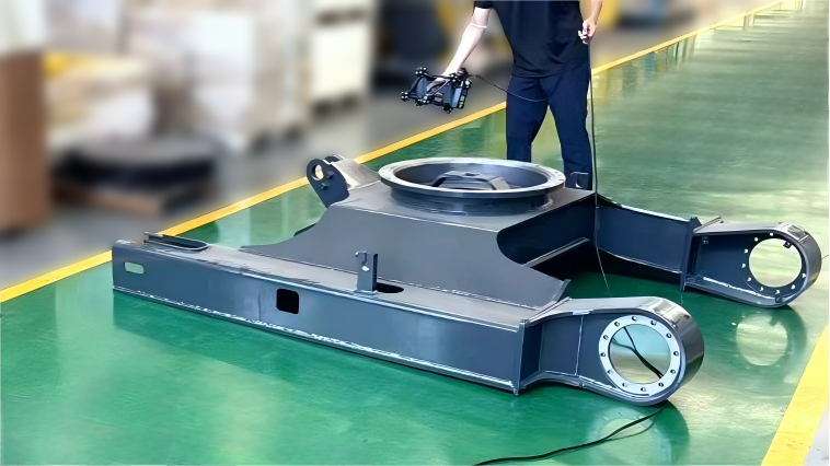 使用HyperScan在車間廠房內(nèi)進(jìn)行掃描檢測