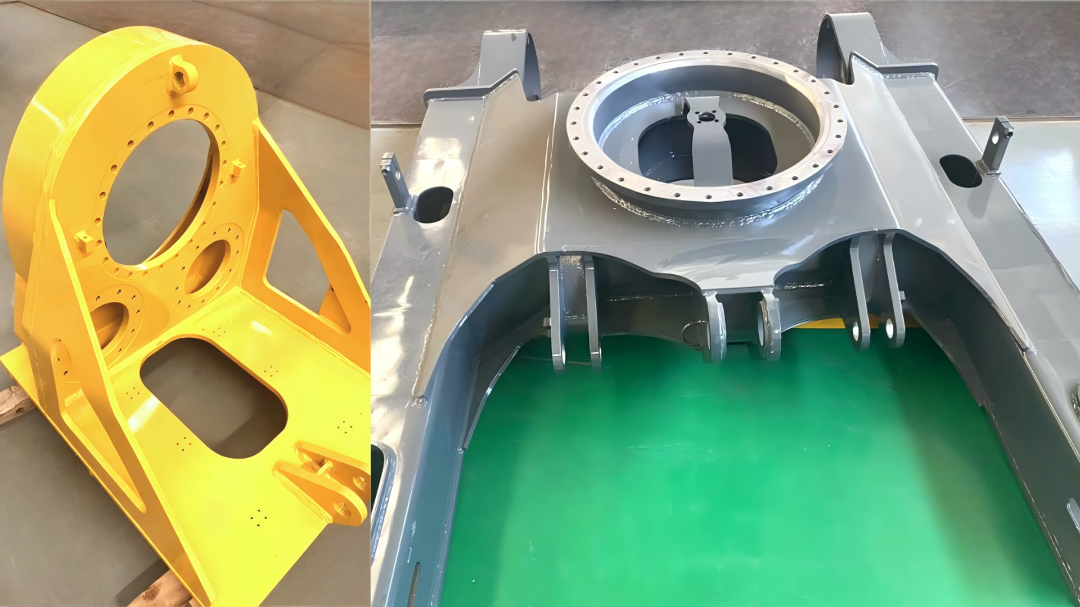 挖掘機械三維掃描檢測