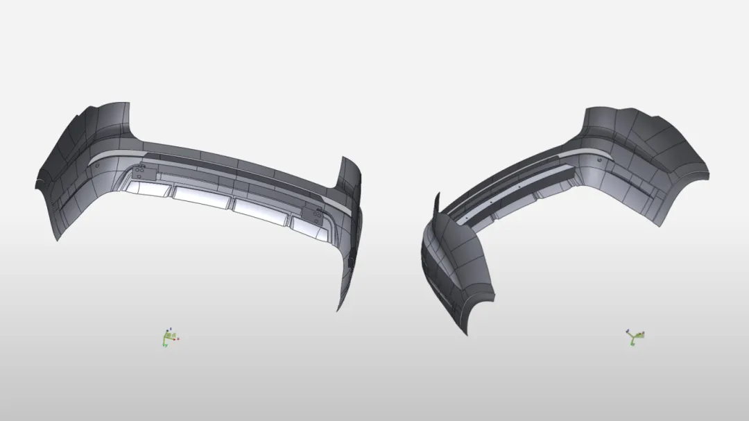 使用AtlaScan多模式多功能量測3D掃描儀采集前/后保險杠數(shù)據(jù) 使用AtlaScan多模式多功能量測3D掃描儀采集前/后保險杠數(shù)據(jù)